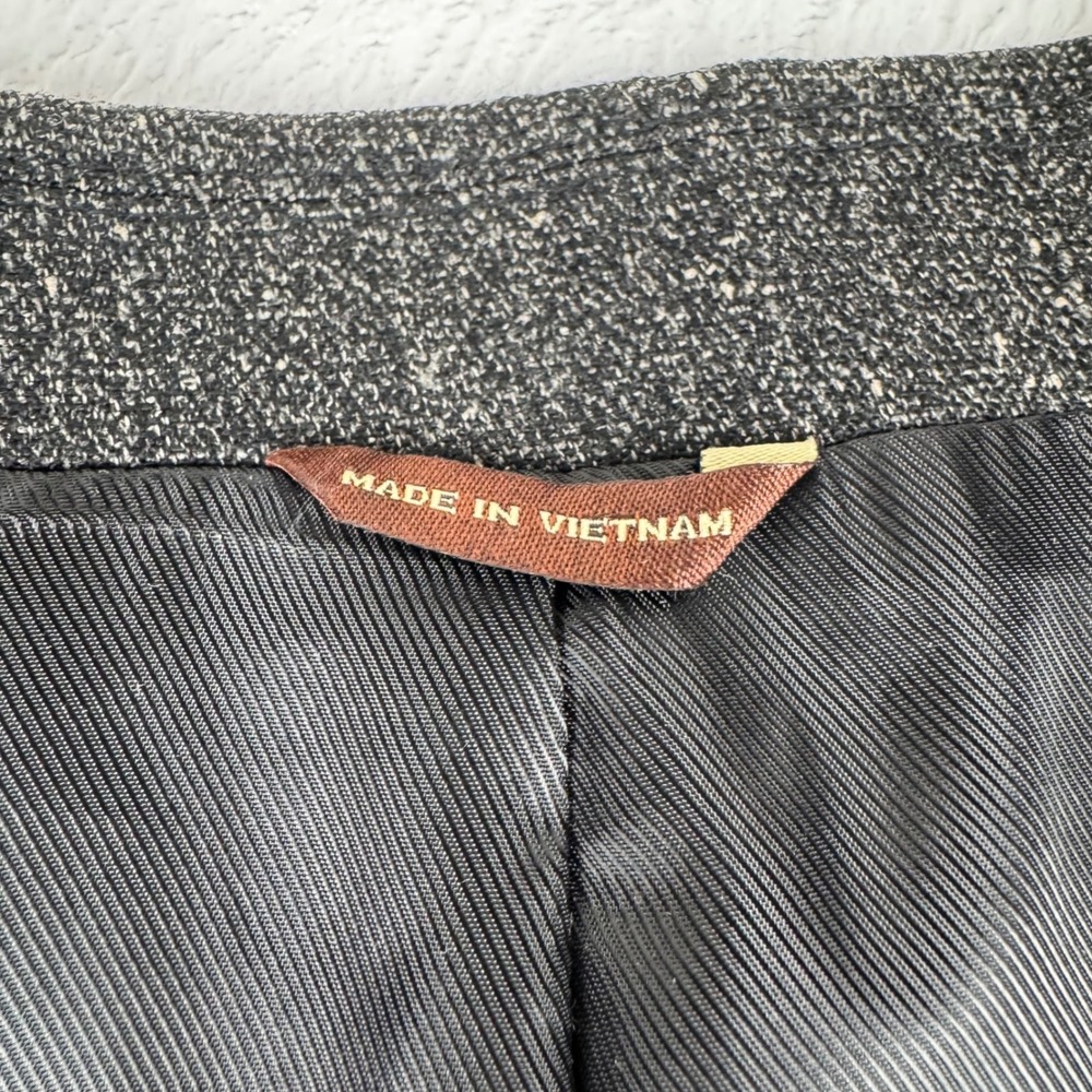 Oak Hill Blazer Men 2XL 50/52R Gray 2-Button Heathered Sport Coat XXL Jacket DXL - Picture 5 of 16